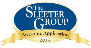 The Sleeter Group Awesome Application award 2015